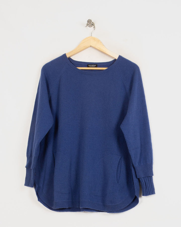 AUTRES COL ROND BLEU - Taille L (40)