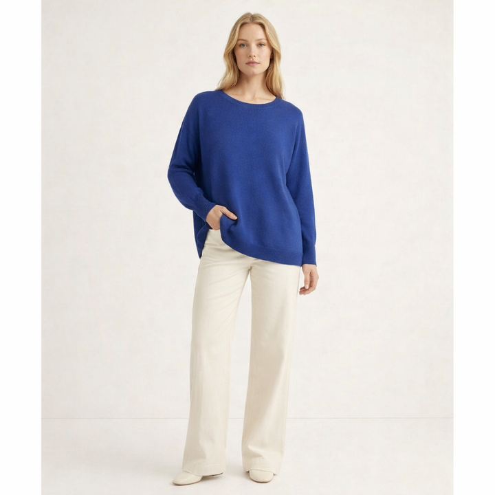 AUTRES COL ROND BLEU - Taille L (40)