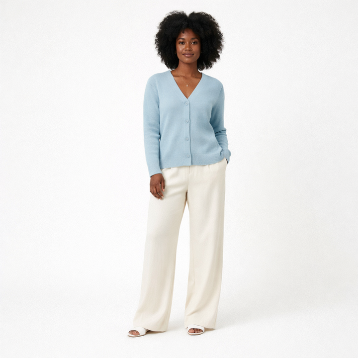 AUTRES CARDIGAN BLEU - Taille XL (42)