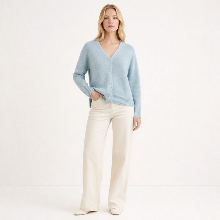 AUTRES CARDIGAN BLEU - Taille S (36)