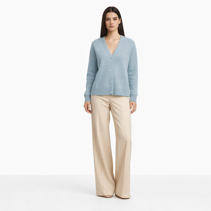 AUTRES CARDIGAN BLEU - Taille S (36)