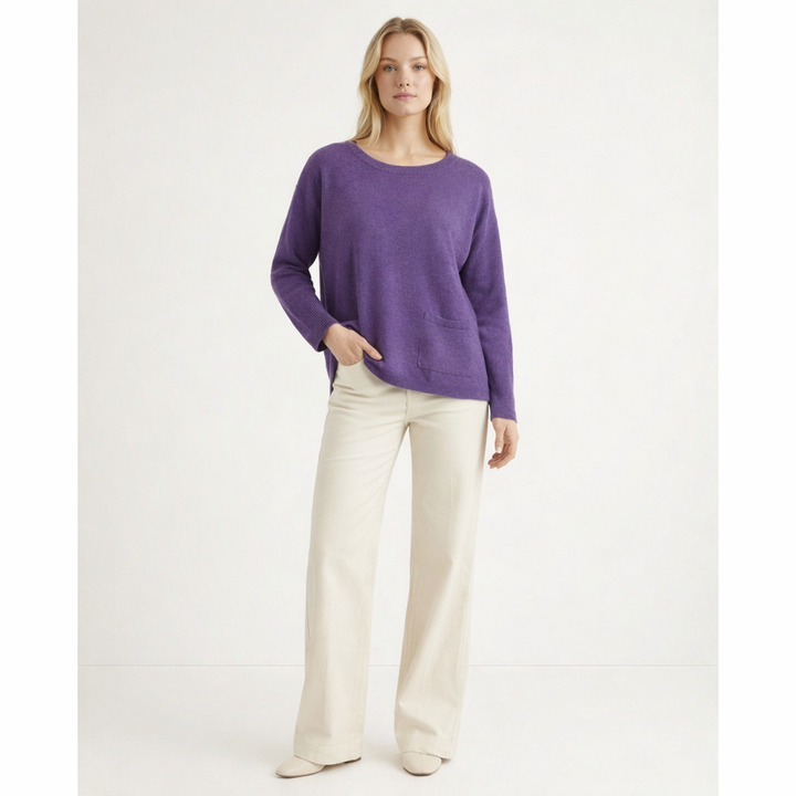 AUTRES COL ROND VIOLET - Taille M (38)