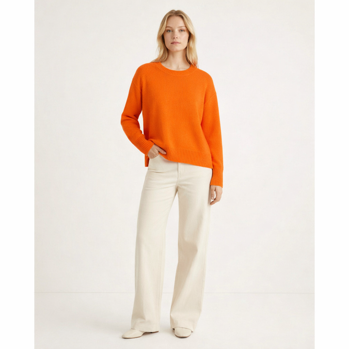AUTRES COL ROND ORANGE - Taille XL (42)