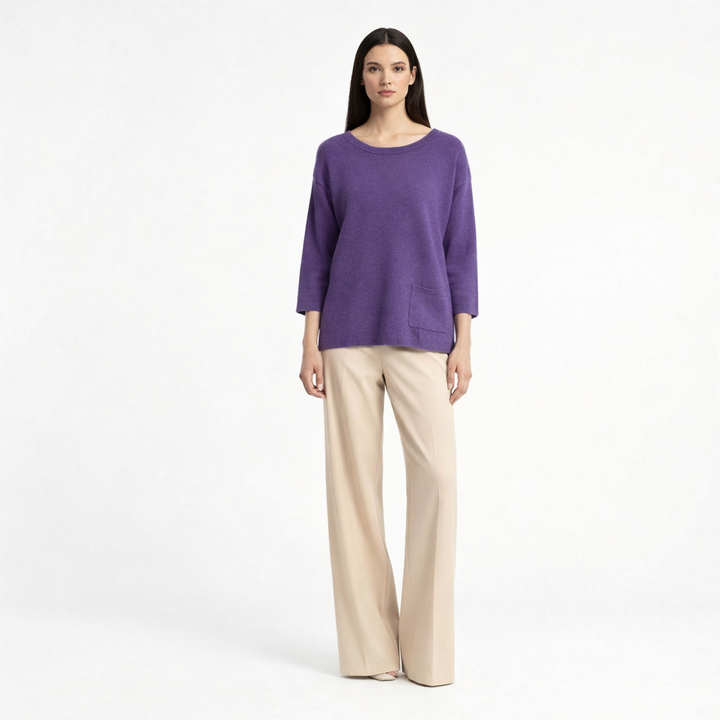 AUTRES COL ROND VIOLET - Taille M (38)