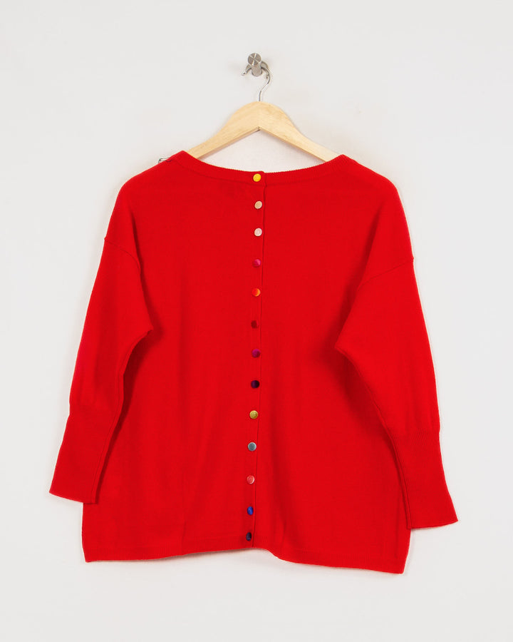 AUTRES COL ROND ROUGE - Taille M (38)