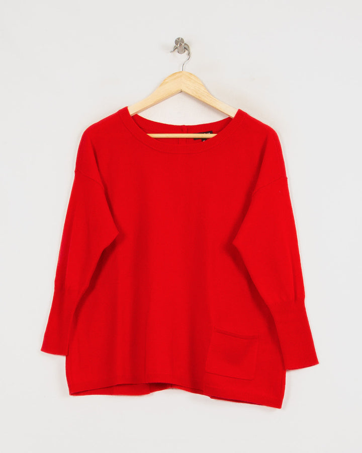 AUTRES COL ROND ROUGE - Taille M (38)