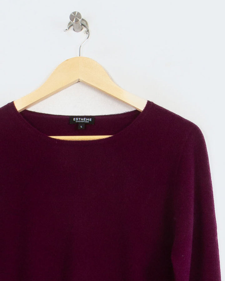 AUTRES COL ROND VIOLET - Taille L (40)
