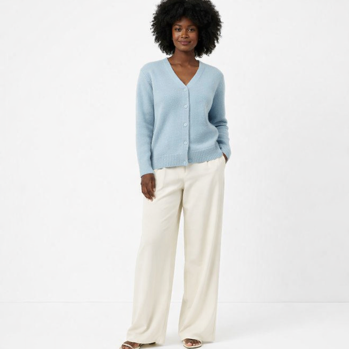 AUTRES CARDIGAN BLEU - Taille L (40)