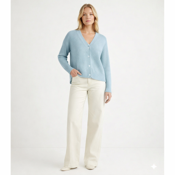 AUTRES CARDIGAN BLEU - Taille S (36)