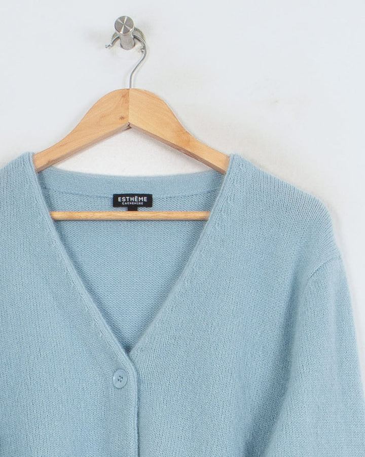 AUTRES CARDIGAN BLEU - Taille L (40)