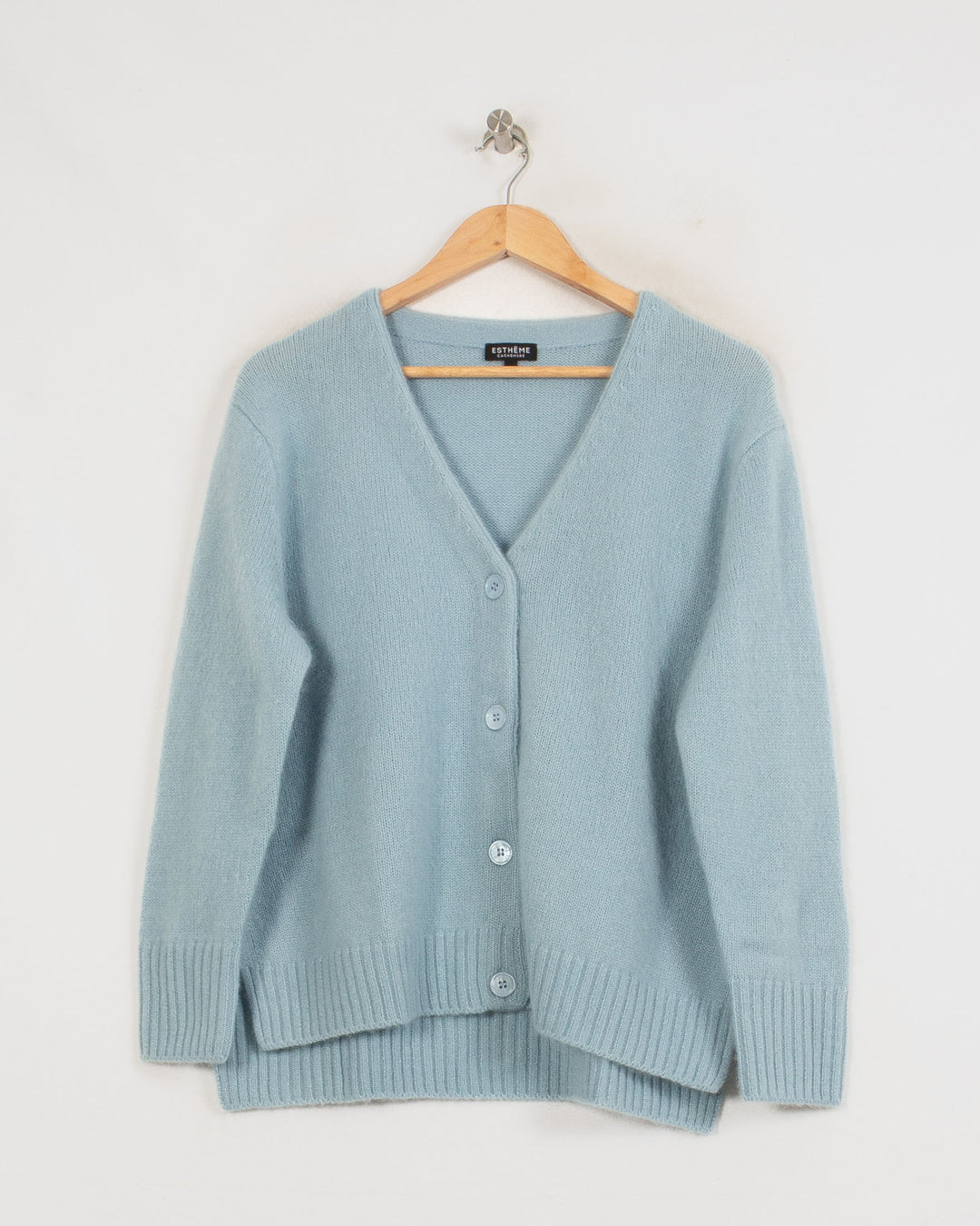 AUTRES CARDIGAN BLEU - Taille L (40)
