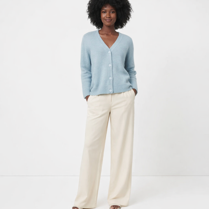 AUTRES CARDIGAN BLEU - Taille L (40)