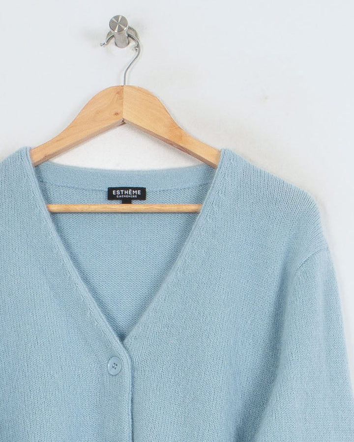 AUTRES CARDIGAN BLEU - Taille L (40)