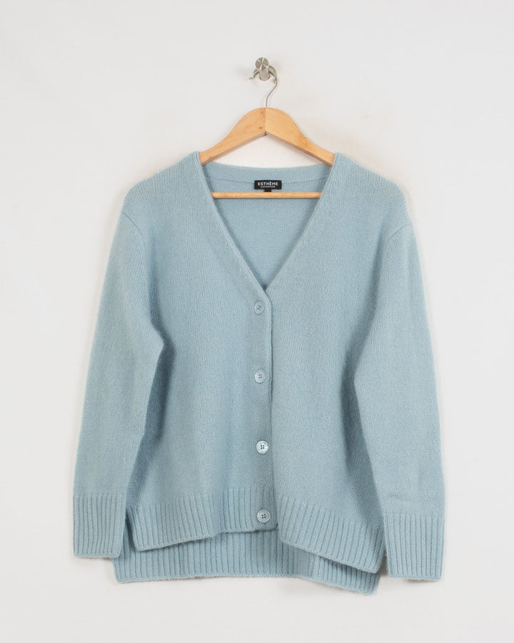 AUTRES CARDIGAN BLEU - Taille L (40)