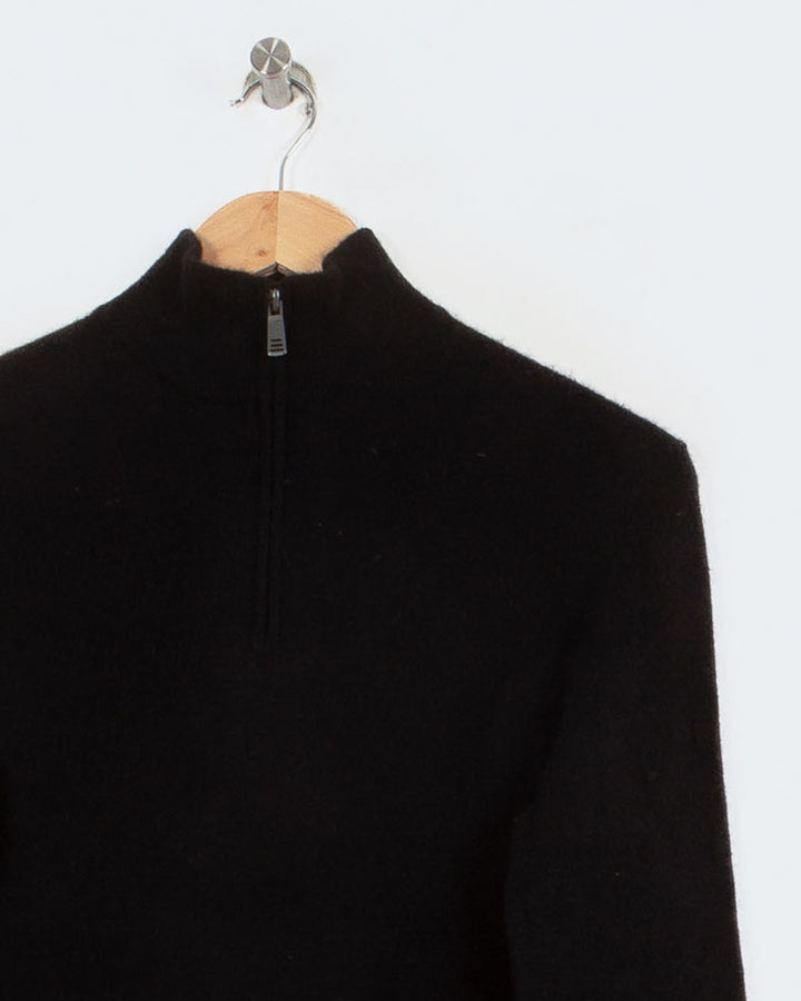 GALERIES LAFAYETTES COL ROND NOIR - Taille M (38)