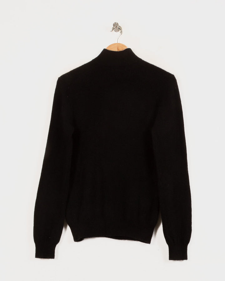 GALERIES LAFAYETTES COL ROND NOIR - Taille M (38)