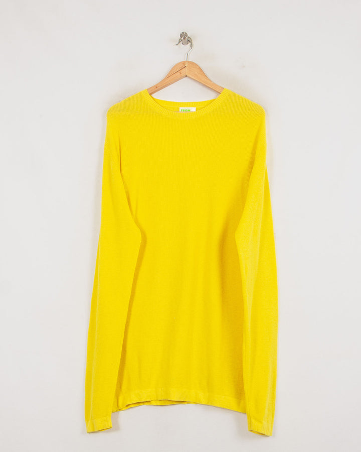FROM FUTURE COL ROND JAUNE - Taille XL (42)