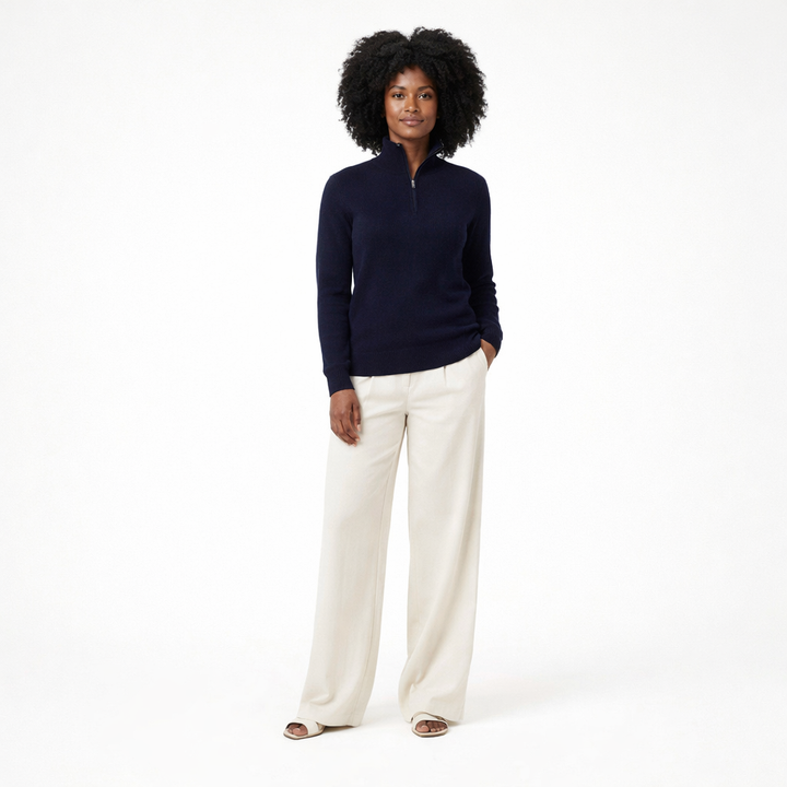AUTRES COL ROND BLEU - Taille S (36)