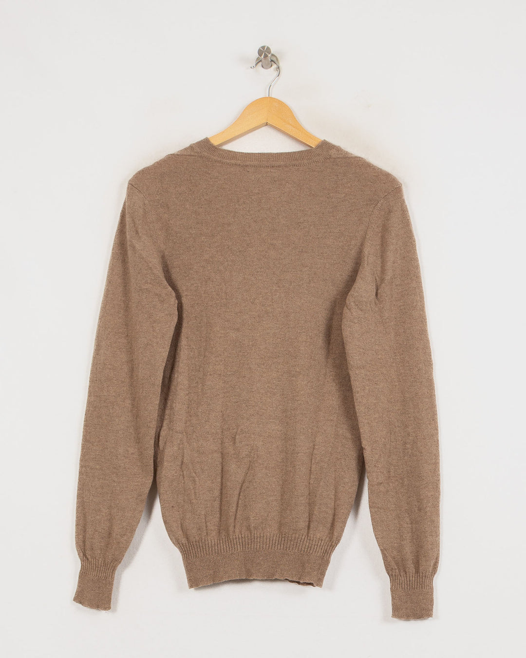MONOPRIX COL V BEIGE - Taille S (36)