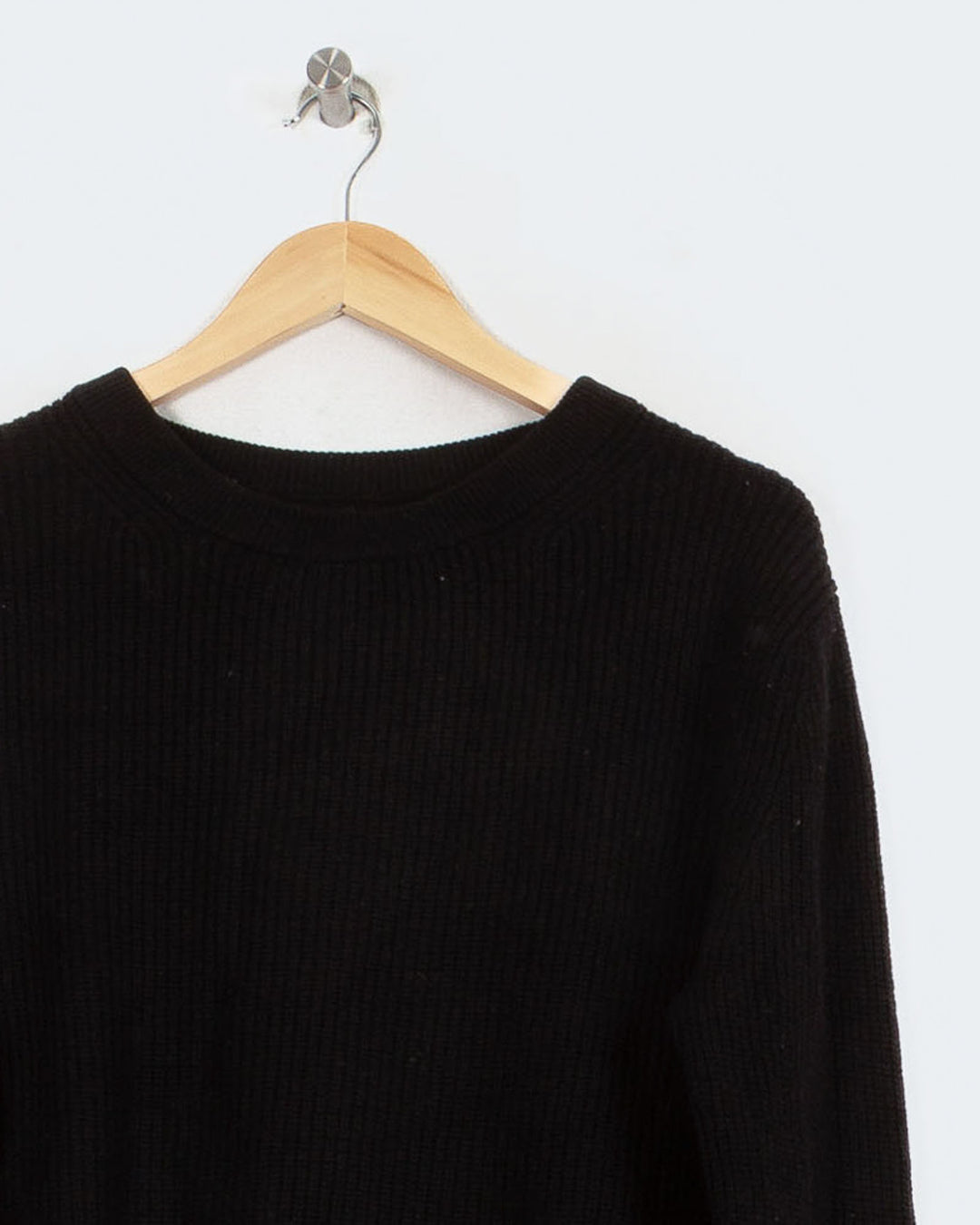 ZADIG & VOLTAIRE COL ROND NOIR - Taille S (36)