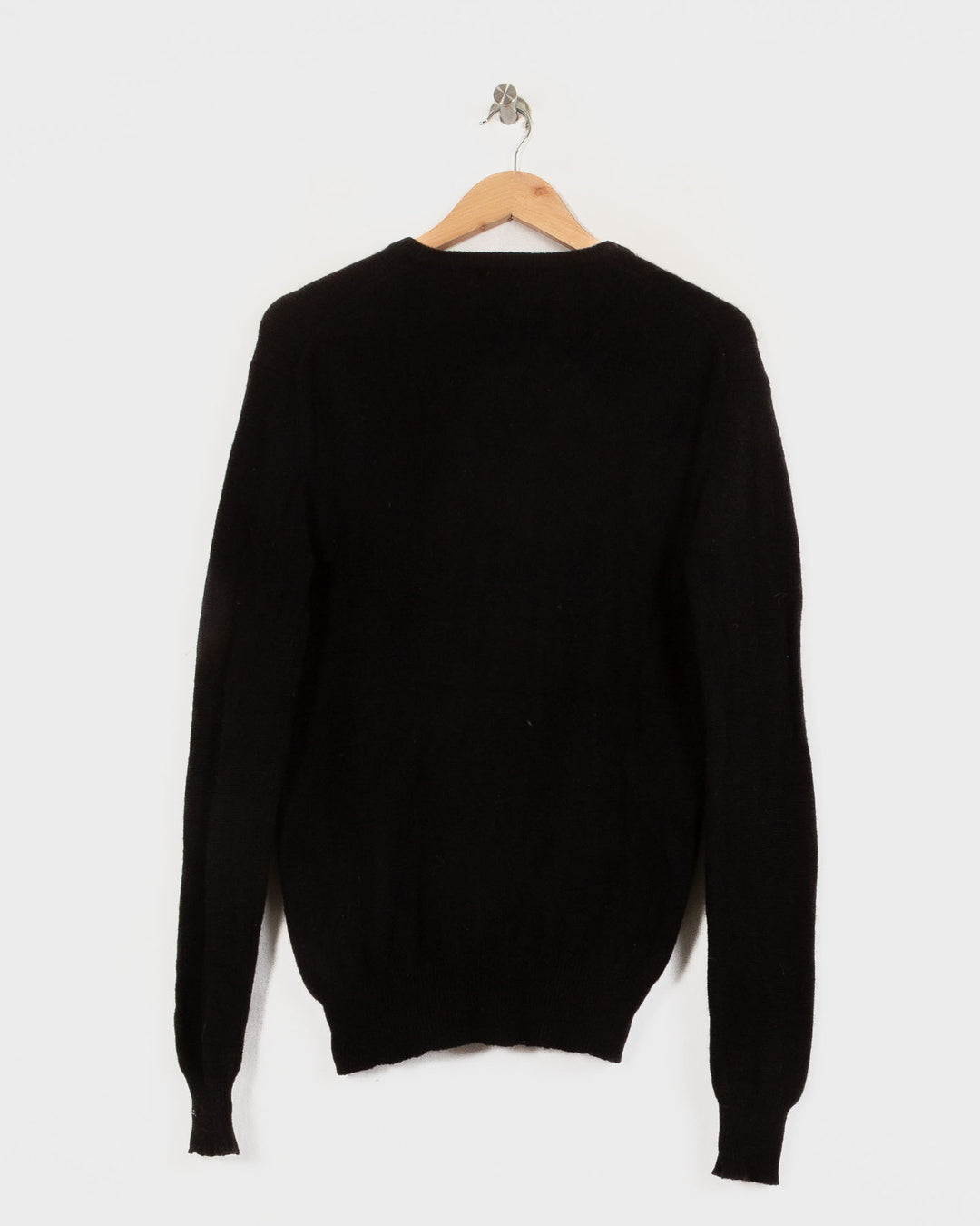 JUST CASHMERE COL V NOIR - Taille S (36)