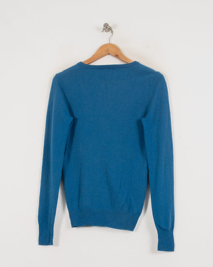 GALERIES LAFAYETTES COL V BLEU - Taille M (38)
