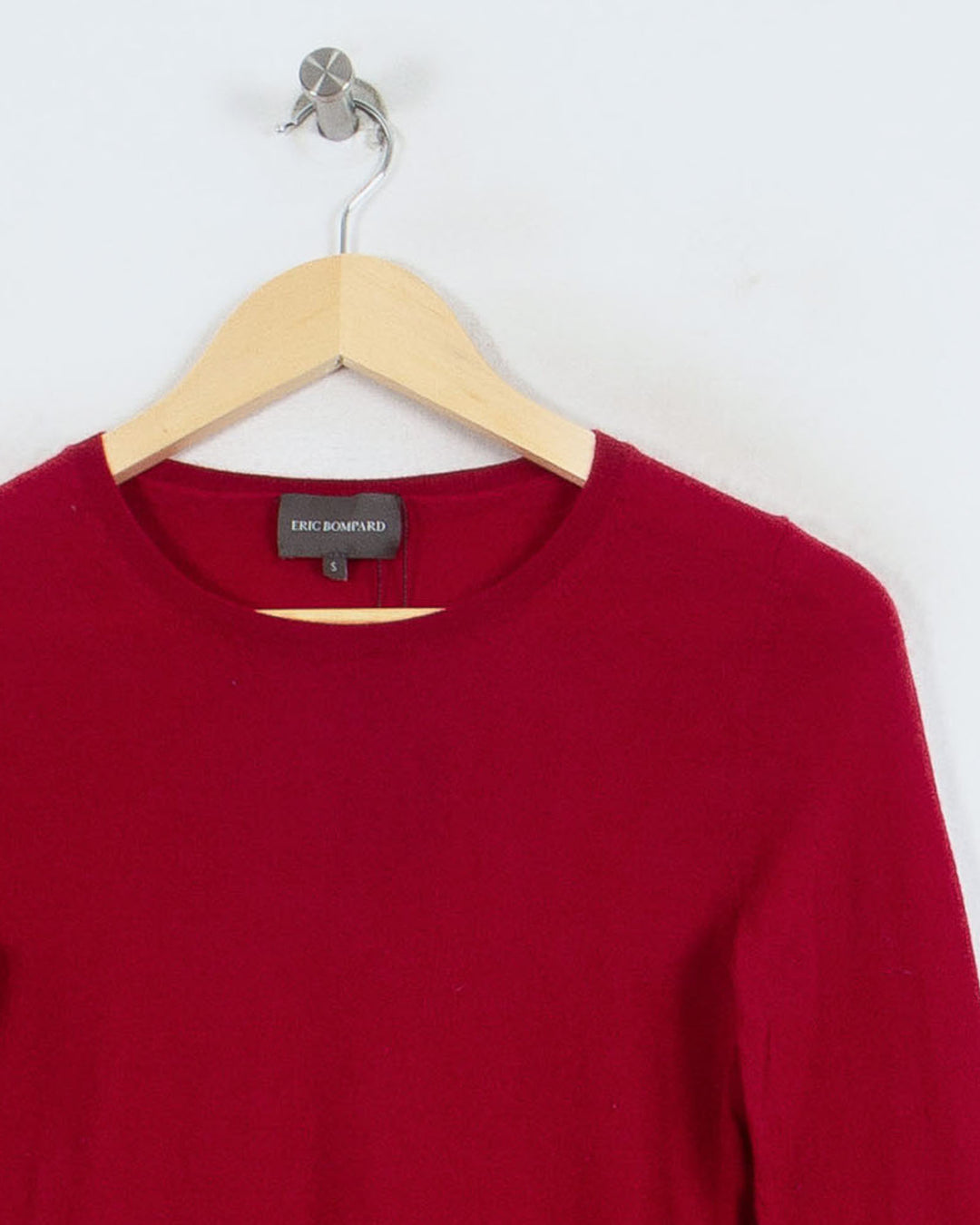 ERIC BOMPARD COL ROND BORDEAUX - Taille S (36)