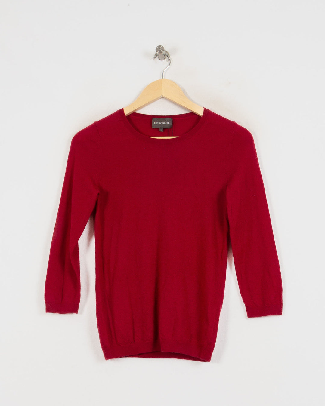 ERIC BOMPARD COL ROND BORDEAUX - Taille S (36)