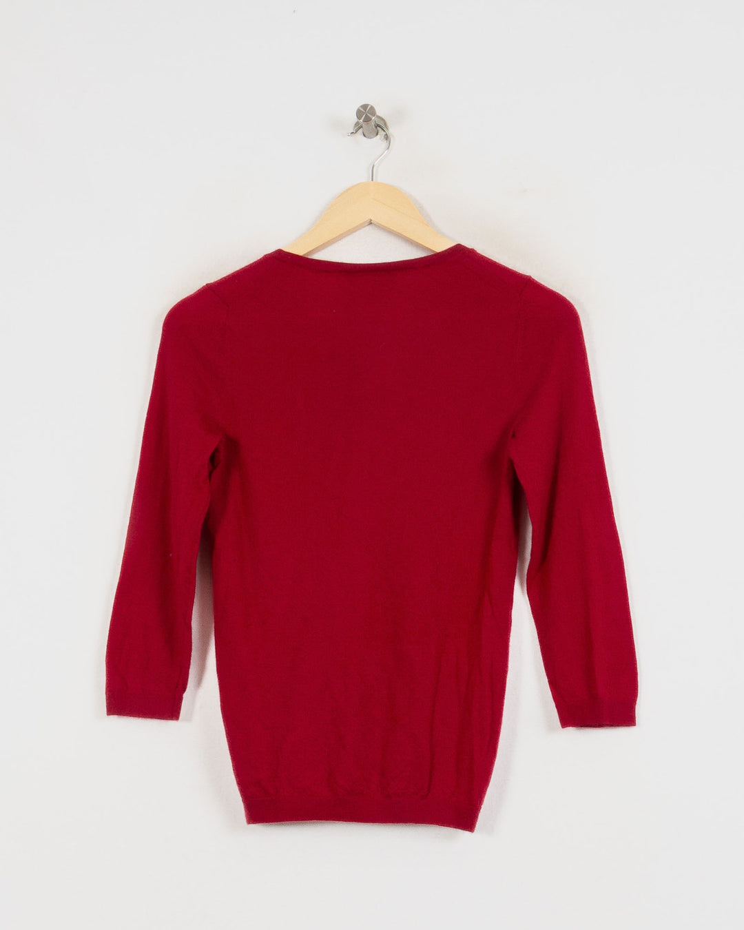 ERIC BOMPARD COL ROND BORDEAUX - Taille S (36)