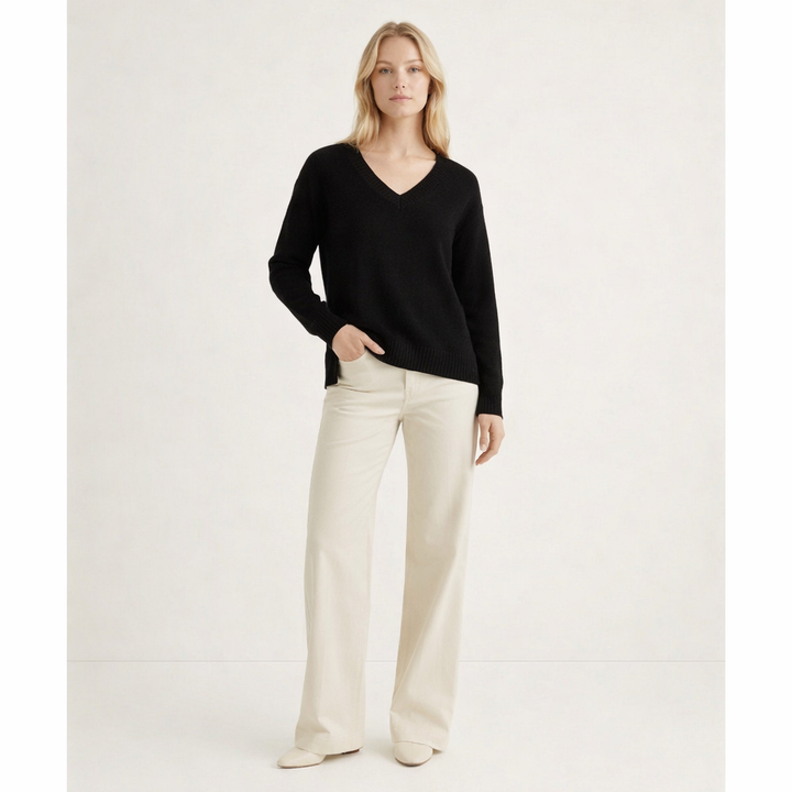 ERIC BOMPARD COL V NOIR - Taille S (36)