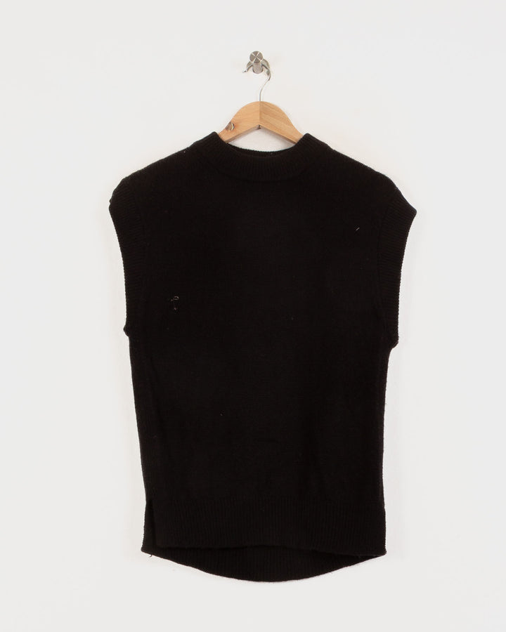 GALERIES LAFAYETTES COL ROND NOIR - Taille M (38)