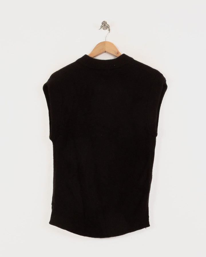 GALERIES LAFAYETTES COL ROND NOIR - Taille M (38)