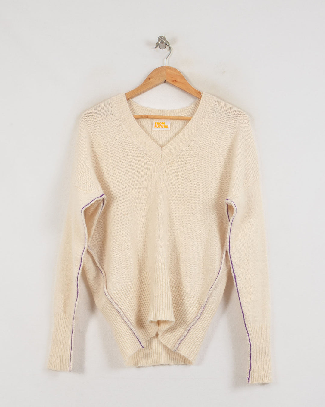 FROM FUTURE COL V BEIGE - Taille M (38)