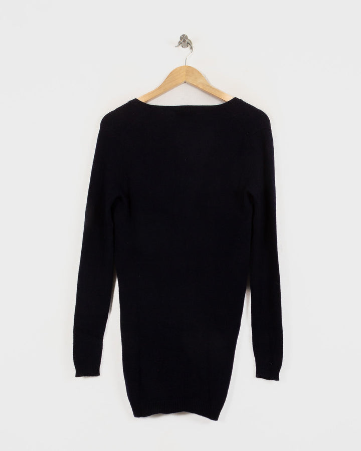 ERIC BOMPARD COL V BLEU - Taille S (36)