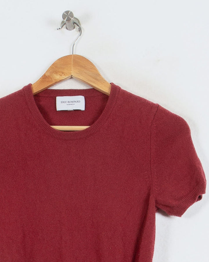 ERIC BOMPARD COL ROND BORDEAUX - Taille S (36)
