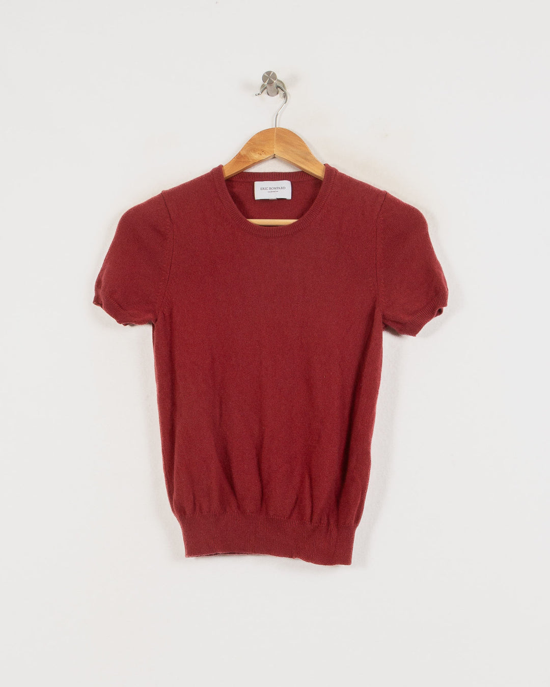 ERIC BOMPARD COL ROND BORDEAUX - Taille S (36)