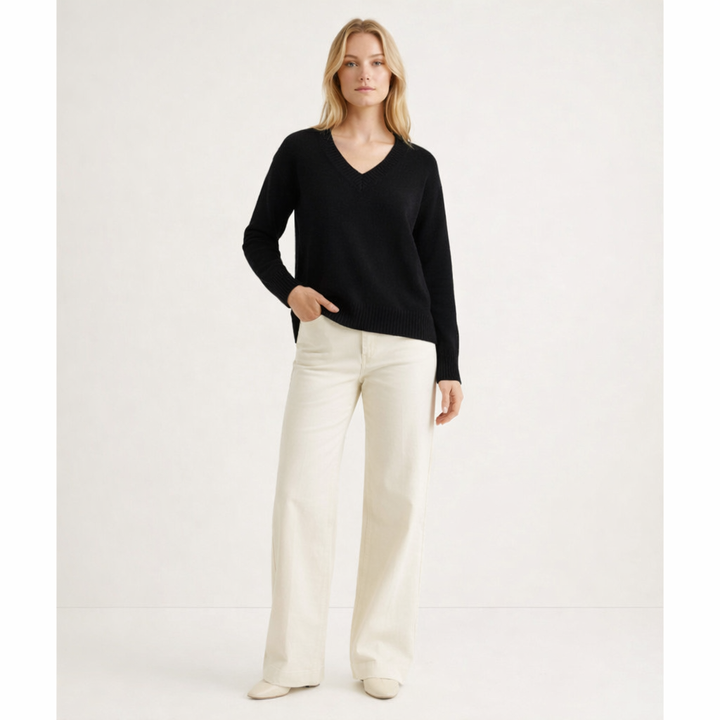 ERIC BOMPARD COL V NOIR - Taille M (38)