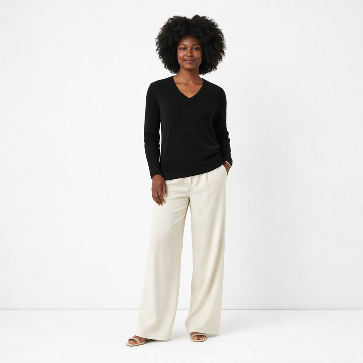 ERIC BOMPARD COL V NOIR - Taille S (36)