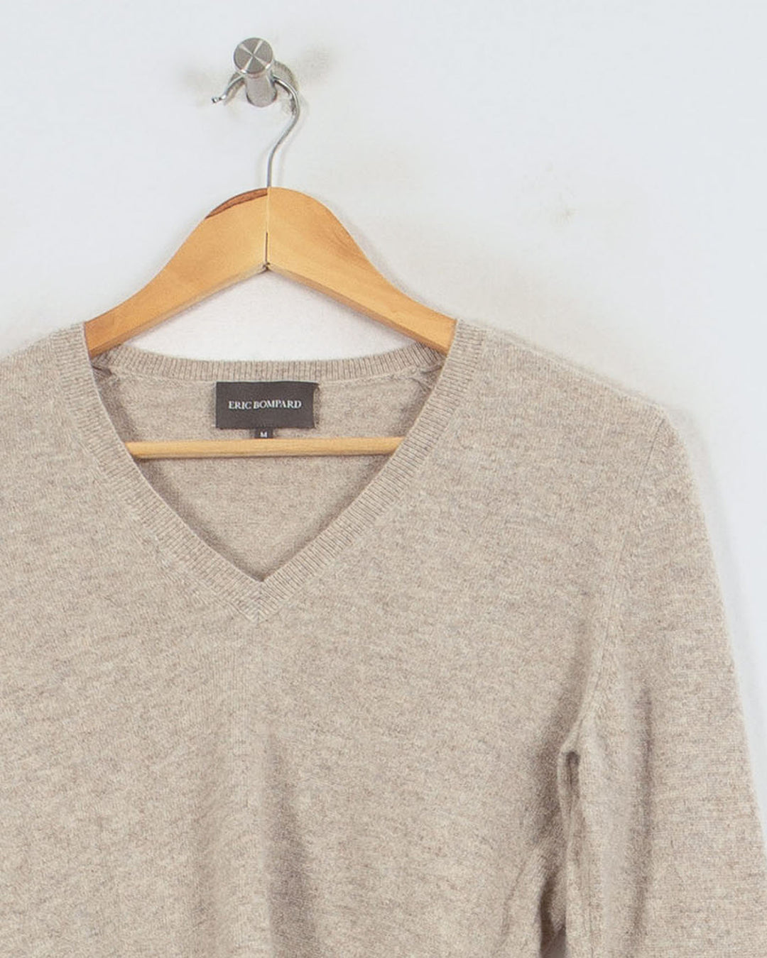 ERIC BOMPARD COL V BEIGE - Taille M (38)