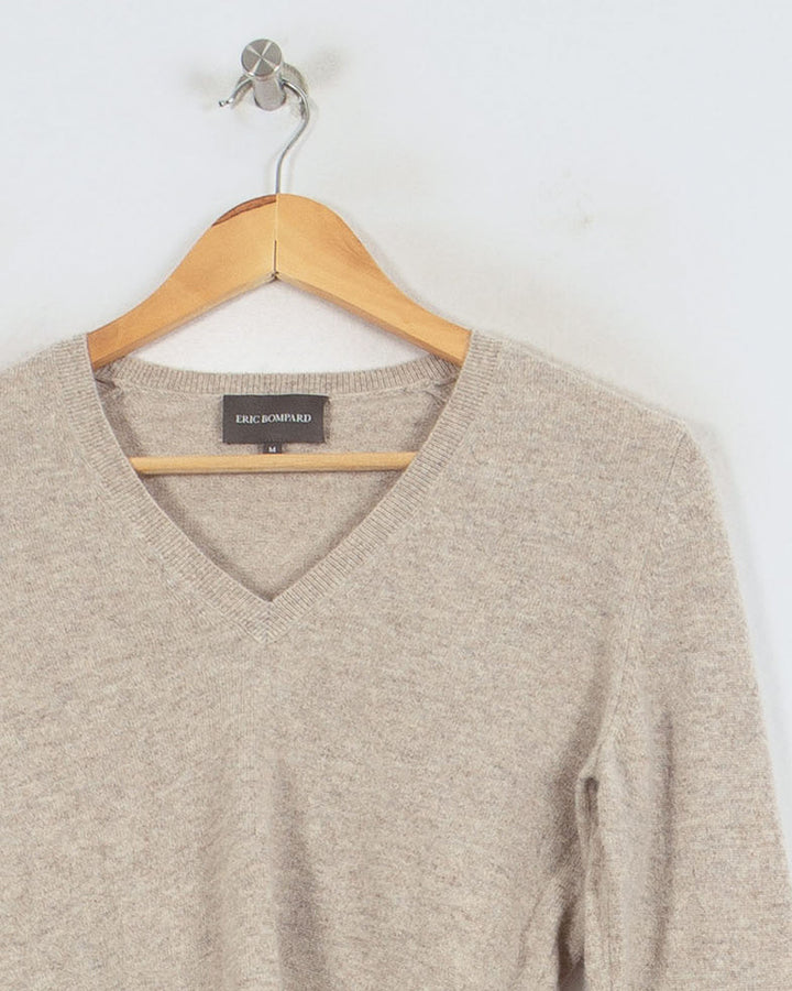 ERIC BOMPARD COL V BEIGE - Taille M (38)