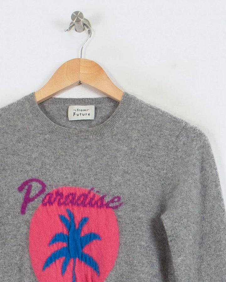 FROM FUTURE COL ROND GRIS - Taille M (38)
