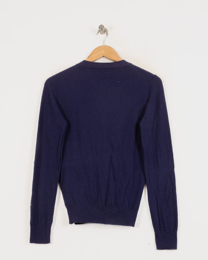 AGNES B CARDIGAN BLEU - Taille S (36)