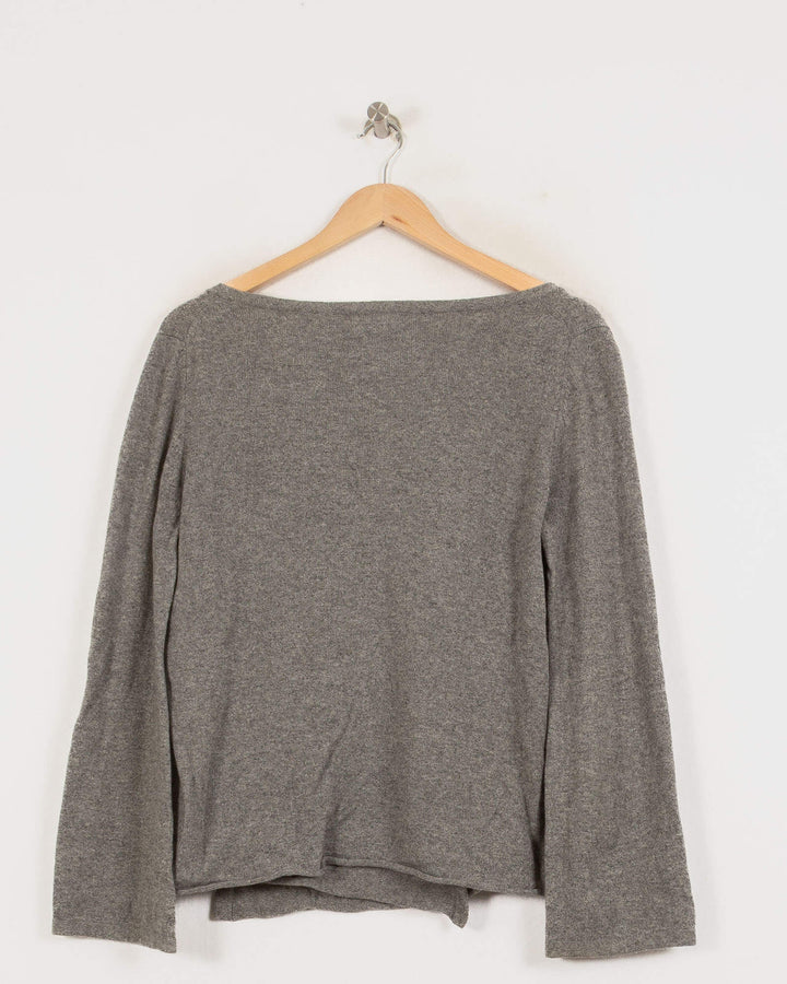 ERIC BOMPARD CARDIGAN GRIS - Taille L (40)