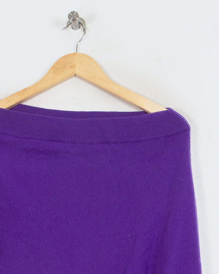 ERIC BOMPARD COL ROND VIOLET - Taille M (38)