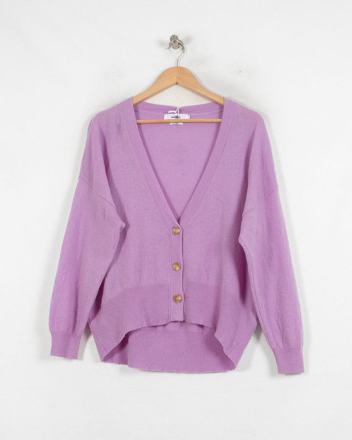 NOT SHY CARDIGAN VIOLET - Taille S (36)