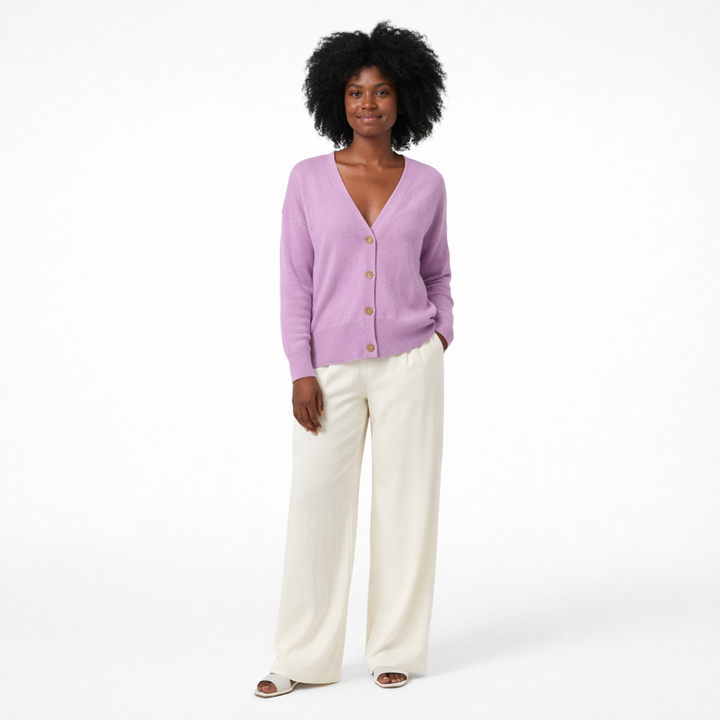 NOT SHY CARDIGAN VIOLET - Taille S (36)