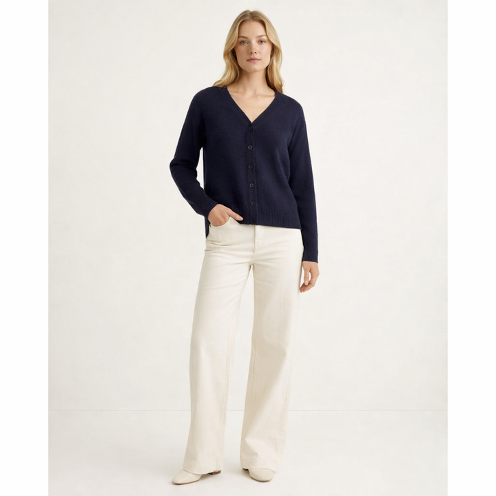 ERIC BOMPARD CARDIGAN BLEU - Taille S (36)
