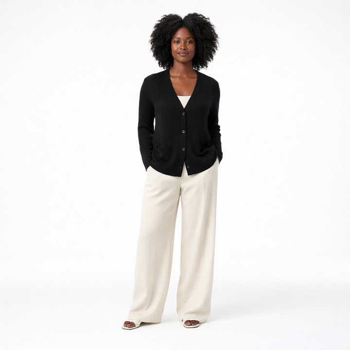 ERIC BOMPARD CARDIGAN NOIR - Taille M (38)