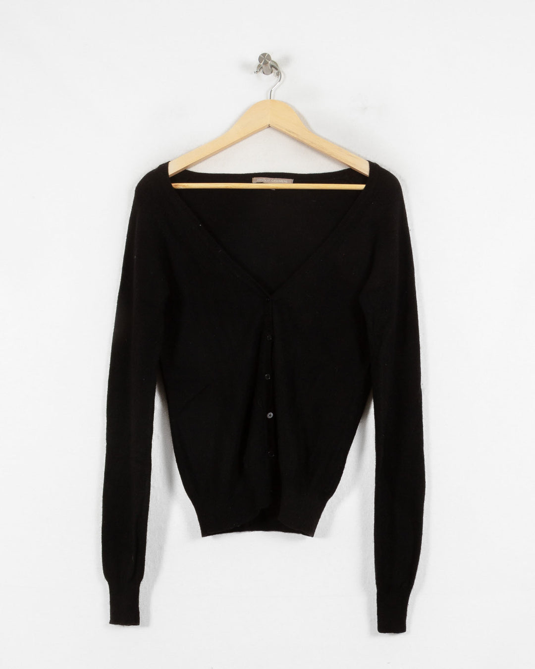 ABSOLUT CASHMERE CARDIGAN NOIR - Taille L (40)