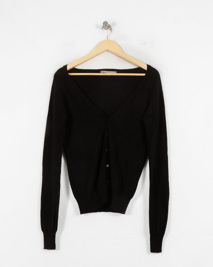 ABSOLUT CASHMERE CARDIGAN NOIR - Taille L (40)